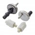 Ideal Standard soft close seat and cover dampers and hinge pillar kit (UV08667) - thumbnail image 1