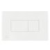 Ideal Standard Solea P2 Dual flush Plate - White (R0110AC) - thumbnail image 1