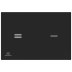 Ideal Standard Symfo Electronic Dual Flush Plate - Black Glass (R0129RX) - thumbnail image 1