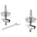 Ideal Standard Toilet Seat Hinge Pack BS14 (EW05667) - thumbnail image 1