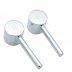 iflo Aura Handles (Pair) - Chrome (485562) - thumbnail image 1