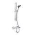Inta Enzo Deluxe Safe Touch Thermostatic Bar Mixer Shower - Chrome (EN10035CP) - thumbnail image 1