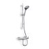 Inta Kiko Deluxe Thermostatic Bar Mixer Shower - Chrome (KK10035CP) - thumbnail image 1