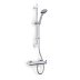 Inta Kiko Thermostatic Bar Mixer Shower - Chrome (KK10031CP) - thumbnail image 1