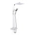 Inta Mio Deluxe Safe Touch Dual Thermostatic Bar Mixer Shower - Chrome (MM10036CP) - thumbnail image 1