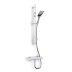 Inta Mio Deluxe Safe Touch Thermostatic Bar Mixer Shower - Chrome (MM10035CP) - thumbnail image 1