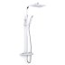 Inta Mio Safe Touch Dual Thermostatic Bar Mixer Shower - Chrome (MM10032CP) - thumbnail image 1