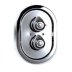 Inta Plus Thermostatic Concealed Mixer Shower Valve Only - Chrome (20015.1CP) - thumbnail image 1