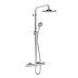 Inta Puro Safe Touch Dual Thermostatic Bar Mixer Shower - Chrome (PU10032CP) - thumbnail image 1