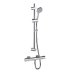 Inta Puro Safe Touch Thermostatic Bar Mixer Shower - Chrome (PU10031CP) - thumbnail image 1