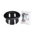 Inventive Creations Basin Overflow Cover Inserts - Black (OF7-BLK) - thumbnail image 1