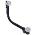 Inventive Creations Bath Pop Up Waste Standard Internal Plug Metal Overflow Cover Stainless Steel (BPUW1) - thumbnail image 1