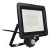 Kosnic 30W 4000K Eco LED Floodlight With PIR - Black (KFLDHS30Q465/S-W40) - thumbnail image 1