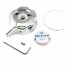 Meynell V8/3 stub lever assembly - chrome (SPKB0016P) - thumbnail image 1