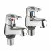 Mira Assist Bath Pillar Taps (1.1900.041) - thumbnail image 1