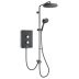 Mira Decor Dual Outlet Electric Shower - 10.8kW - Black Onyx (41522W-BL) - thumbnail image 1