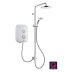 Mira Elite SE Dual Pumped Electric Shower 9.8kW - White/Chrome (1.1941.003) - thumbnail image 1