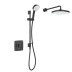 Mira Evoco Dual Outlet Thermostatic Mixer Shower (With HydroGlo) - Matt Black (1.1967.003) - thumbnail image 1
