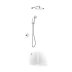 Mira Evoco Triple Outlet Thermostatic Mixer Shower (With HydroGlo) - Chrome (1.1967.009) - thumbnail image 1