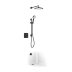 Mira Evoco Triple Outlet Thermostatic Mixer Shower (With HydroGlo) - Matt Black (1.1967.010) - thumbnail image 1