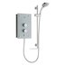 Mira Galena Thermostatic Electric Shower 9.8kW - Metallic Silver Glass (1.1634.082) - thumbnail image 1