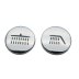 Mira Opero Button Covers - Chrome (1944.017) - thumbnail image 1