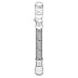 Mira twin-ended pump flexible hose (1745.006) - thumbnail image 1