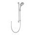 Mira 360 Classic Shower Fittings/Shower Rail Set - White/Chrome (1.1688.005) - thumbnail image 1