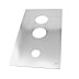 Mira Form concealing plate - Chrome (441.91) - thumbnail image 1