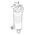 Mira heater tank assembly - 7.5kW (416.36) - thumbnail image 1