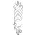 Mira heater tank assembly - 9.8kW (1746.459) - thumbnail image 1