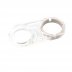 Mira L14A 25mm shower hose retaining ring - clear (1642.008) - thumbnail image 1