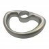 Mira Logic 22mm shower hose retaining ring - satin (450.31) - thumbnail image 1