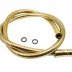 Mira Logic shower hose 1.25m - Gold (450.18) - thumbnail image 1
