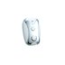 Mira Play Mk 1 front cover assembly - White/chrome (1539.355) - thumbnail image 1