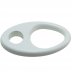 Mira Select 19mm shower hose retaining ring - white (439.03) - thumbnail image 1
