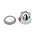 Mira Verve temperature control knob - chrome (451.30) - thumbnail image 1
