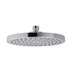 MX Circular single spray swivel overhead shower head - chrome (HEP) - thumbnail image 1