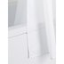MX 1800mm x 1800mm double layer shower curtain - white (RGF) - thumbnail image 1