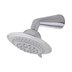 MX Scope 6 spray fixed overhead shower head with brass arm - chrome (RFC) - thumbnail image 1