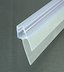 NSS shower screen seal Large Gap to suit 5-6mm thick glass (Seal A2) - thumbnail image 1