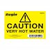 Regin 'Caution - Very Hot Water' stickers (pack of 8) (REGP34) - thumbnail image 1