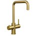 Sauber Astano 3-in-1 Instant Boiling Water Kitchen Tap - Brushed Gold (PDT-000048-51-52) - thumbnail image 1