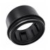Straight 90/110mm Adaptor with Rubber Insert (ABSP-20-0014) - thumbnail image 1