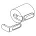 Trevi Temperature Handle - Chrome (A962870AA) - thumbnail image 1