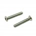 Trevi cover plate fixing screws (pair) - chrome (A961643AA) - thumbnail image 1