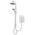 Triton Danzi DuElec Dual Electric Shower 9.5kW - White (GEDADU91) - thumbnail image 1