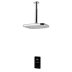Triton ENVi Ceiling Fed Electric Shower 9.0kW - Silver (GEENVF92) - thumbnail image 1
