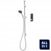 Triton HOST single outlet digital mixer shower & accessory ceiling pack - high pressure - black (HOSDMCRRCIRS) - thumbnail image 1