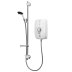 Triton Omnicare Design Thermostatic Electric Shower With Grab Riser Rail 9.5kW - White (TEOMNDG91) - thumbnail image 1